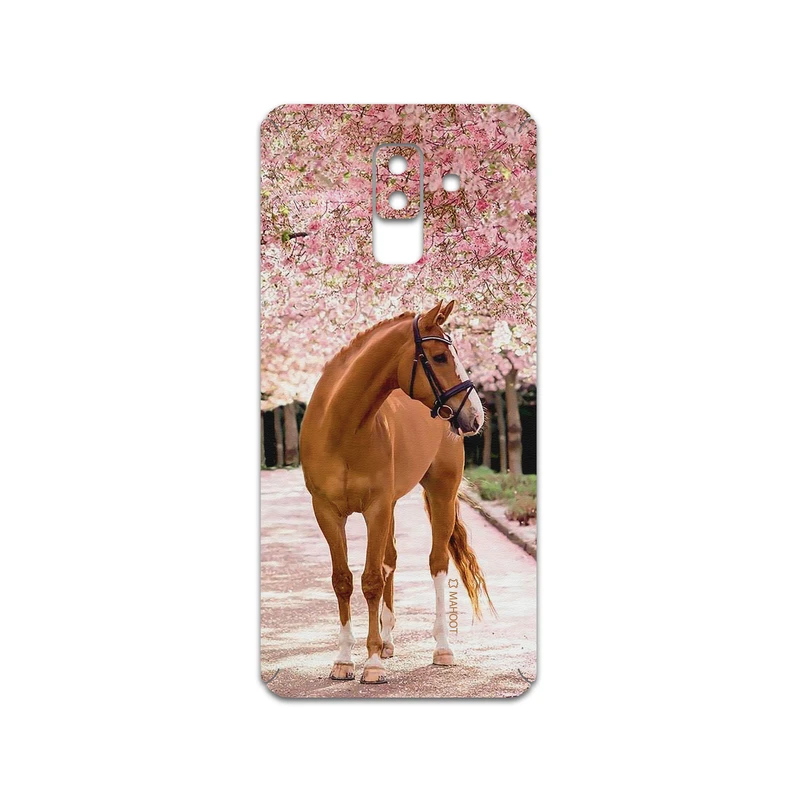 برچسب پوششی ماهوت مدل Horse-1 مناسب برای گوشی موبایل سامسونگ Galaxy A6 Plus 2018