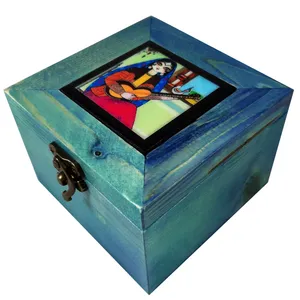 جعبه هدیه چوبی مدل نوا کد KNSB5208