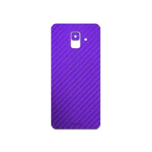MAHOOT Purple-Fiber Cover Sticker for SAmsung Galaxy A6 2018
