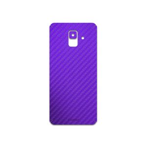 برچسب پوششی ماهوت مدل Purple-Fiber مناسب برای گوشی موبایل سامسونگ Galaxy A6 2018