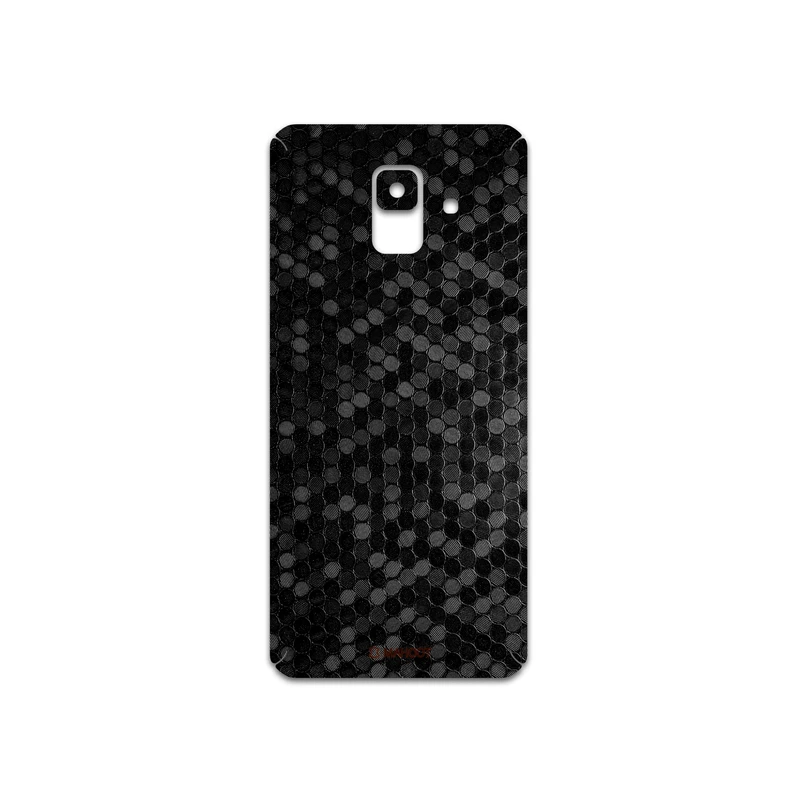برچسب پوششی ماهوت مدل Honey-Comb-Circle مناسب برای گوشی موبایل سامسونگ Galaxy A6 2018