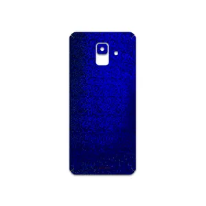 MAHOOT Blue-Holographic Cover Sticker for SAmsung Galaxy A6 2018