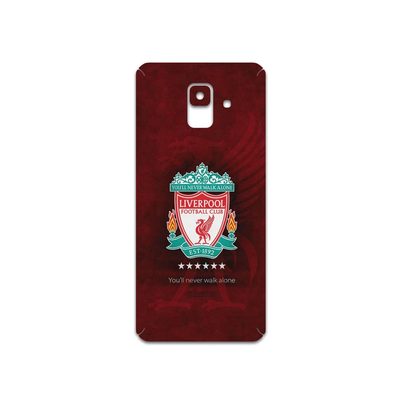 برچسب پوششی ماهوت مدل Liverpool-FC مناسب برای گوشی موبایل سامسونگ Galaxy A6 2018