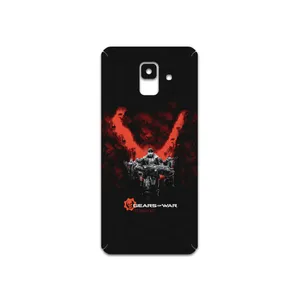 MAHOOT GEARS-OF-WAR-Game Cover Sticker for SAmsung Galaxy A6 2018