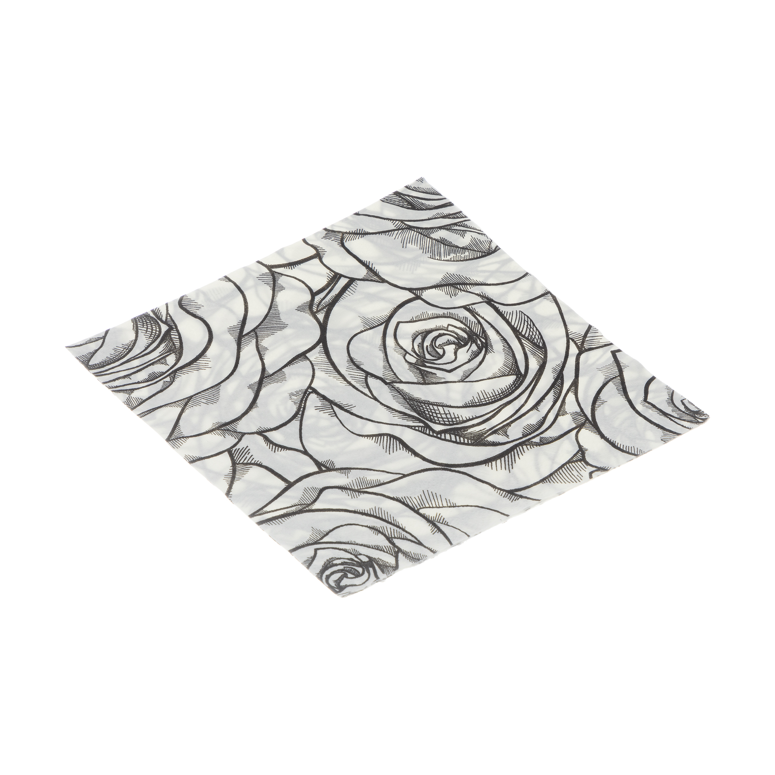 دستمال سفره هوم ایکیا مدل Black Rose بسته 20 عددی