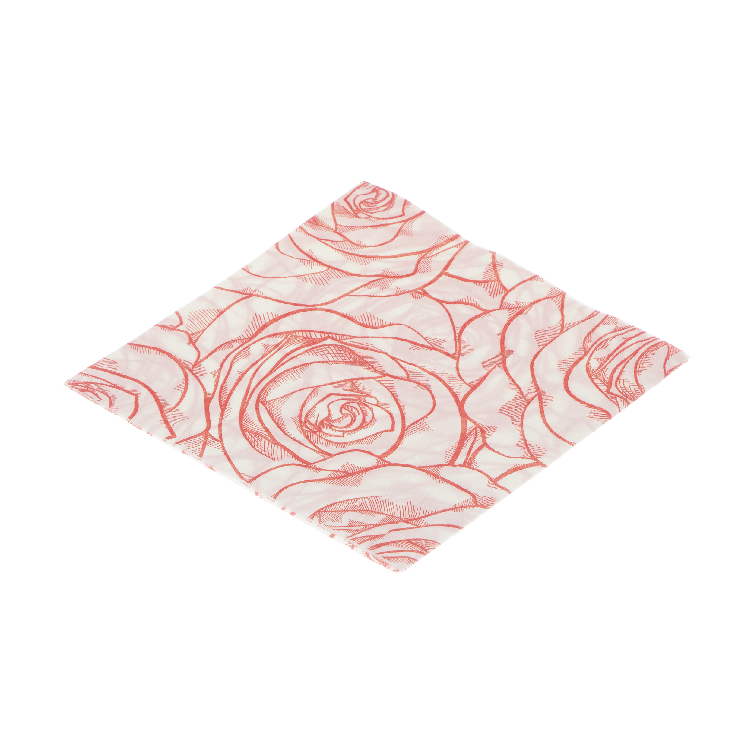 دستمال سفره هوم ایکیا مدل Red Rose بسته 20 عددی