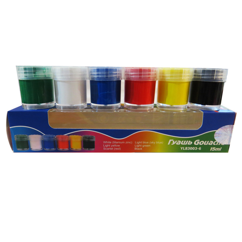 گواش 6 رنگ یالونگ کد YL8300