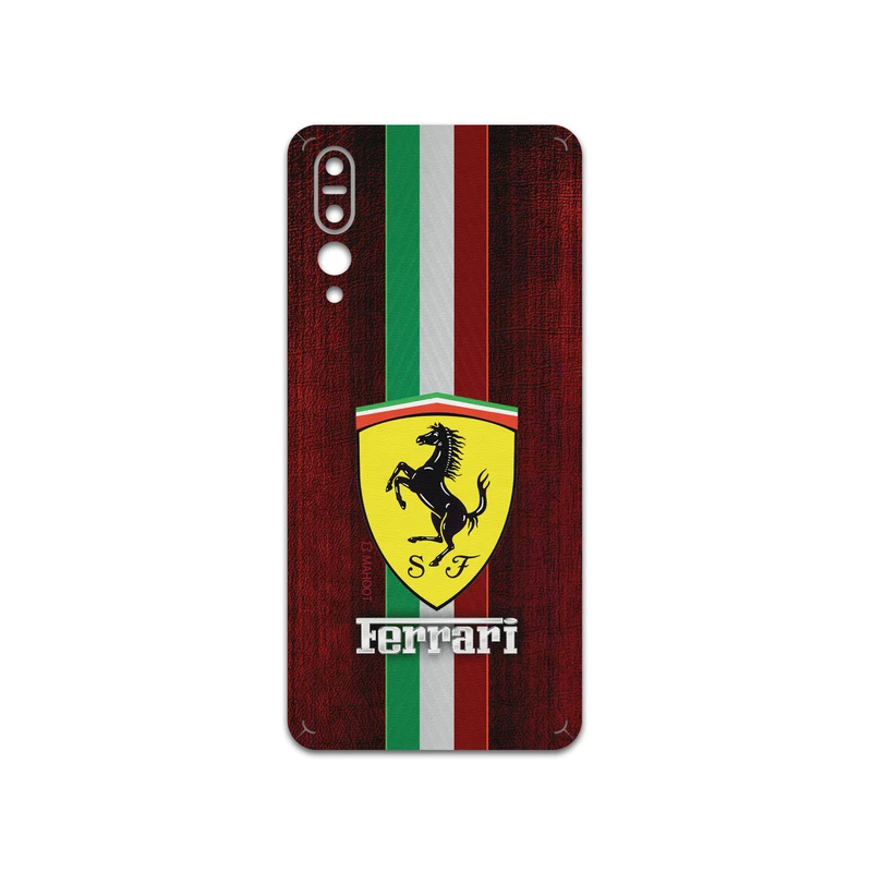 برچسب پوششی ماهوت مدل Ferrari مناسب برای گوشی موبایل هوآوی P20 Pro