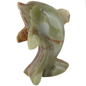 مجسمه سنگی مدل دلفین کد M1203
