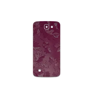 MAHOOT Red-Wildflower Cover Sticker for LG K4