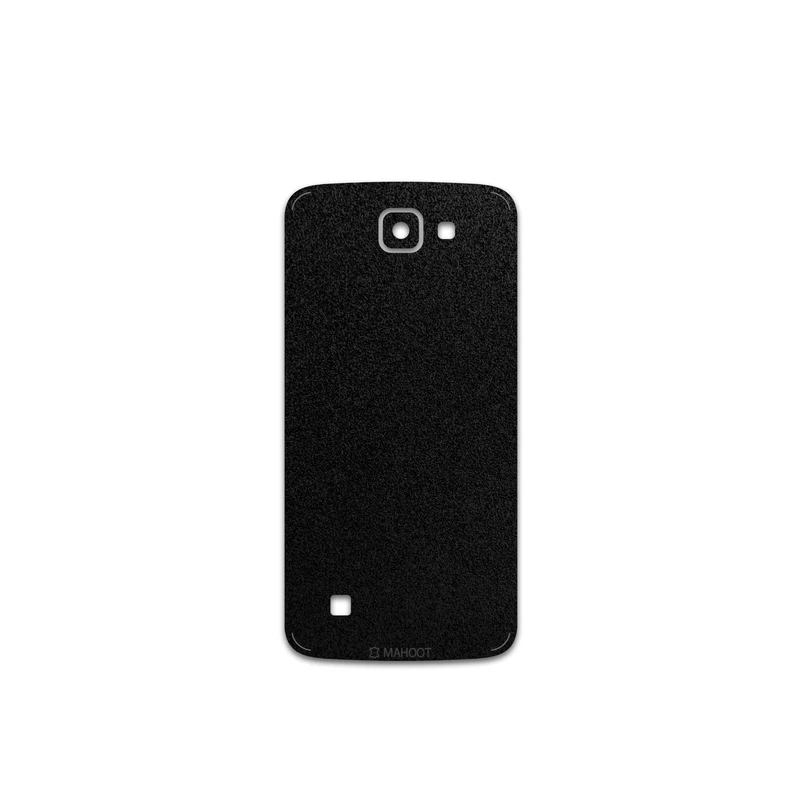 برچسب پوششی ماهوت مدل Black-Suede مناسب برای گوشی موبایل ال جی K4