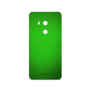 MAHOOT Metallic-Green Cover Sticker for HTC U11 Eyes