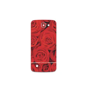 MAHOOT Red-Flower Cover Sticker for LG K4