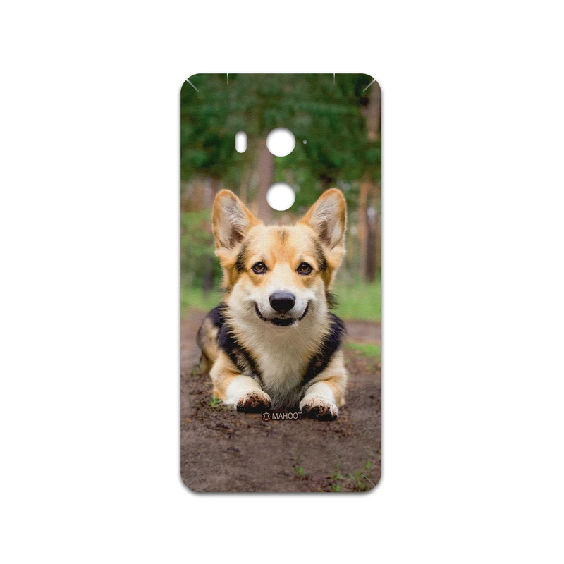 برچسب پوششی ماهوت مدل Dog-2 مناسب برای گوشی موبایل اچ تی سی U11 Eyes