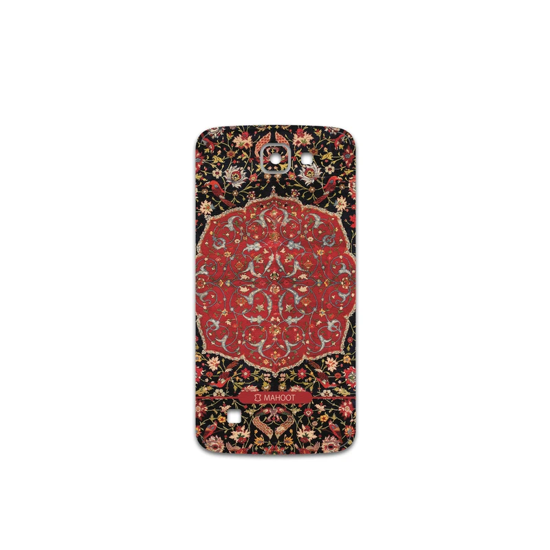 برچسب پوششی ماهوت مدل Persian-Carpet-Red مناسب برای گوشی موبایل ال جی K4
