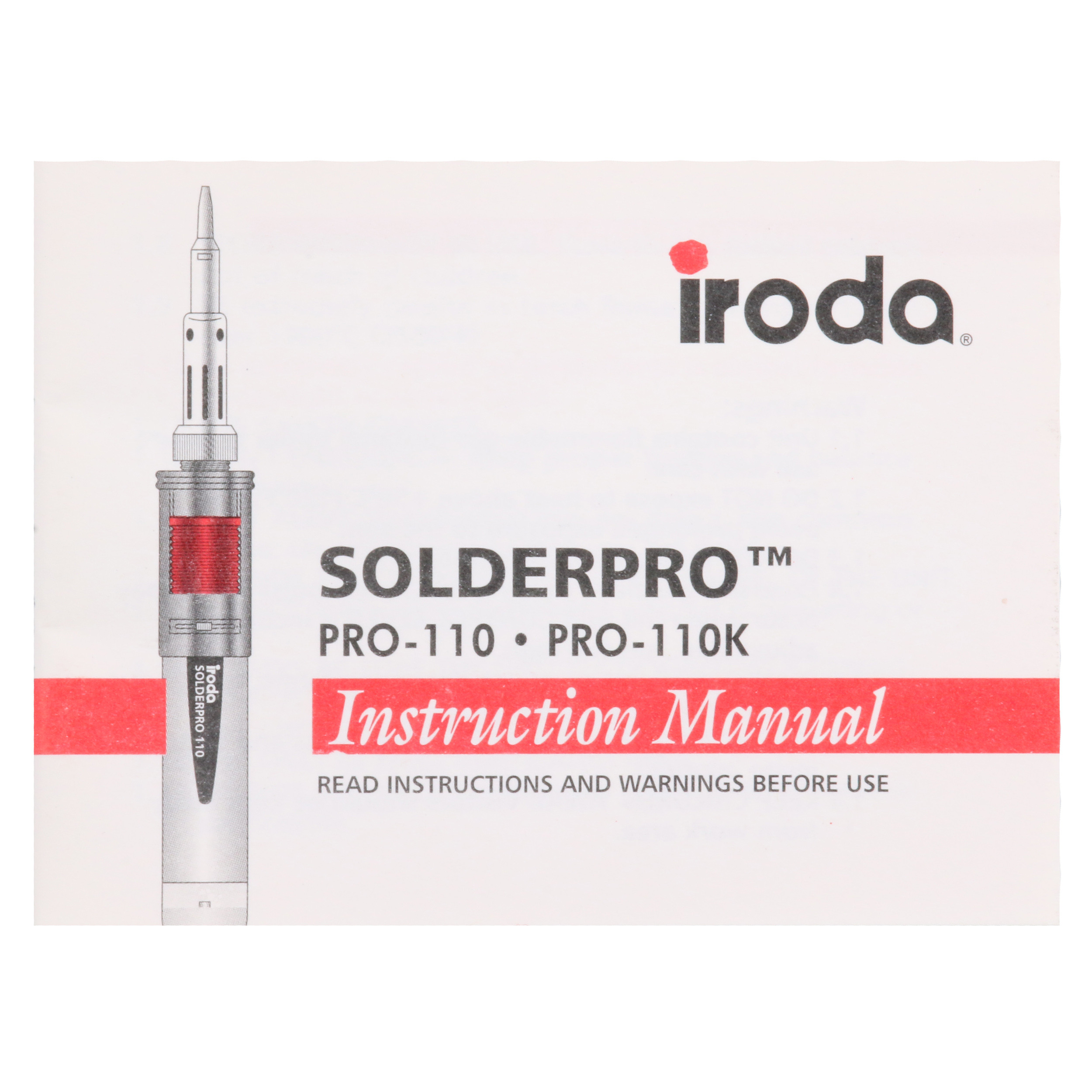 هویه گازی آی رودا مدل SOLDERPRO 110K مجموعه 8 عددی