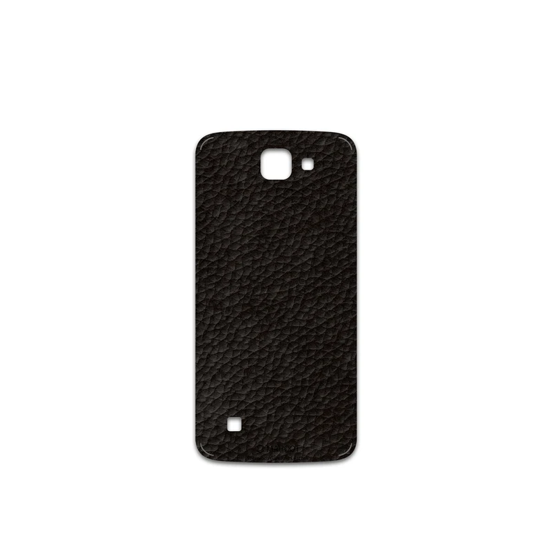 برچسب پوششی ماهوت مدل Dark-Brown-Leather مناسب برای گوشی موبایل ال جی K4