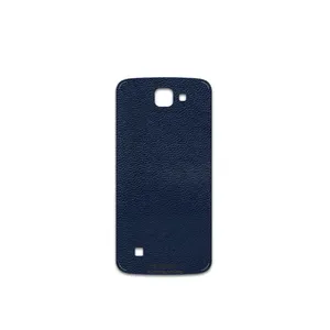MAHOOT Deep-Blue-Leather Cover Sticker for LG K4