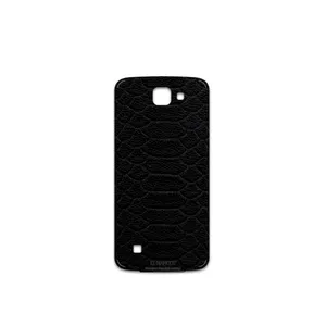 MAHOOT Black-Snake-Leather Cover Sticker for LG K4