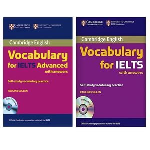 کتاب Vocabulary For Ielts اثر Pauline Cullen انتشارات Cambridge دو جلدی