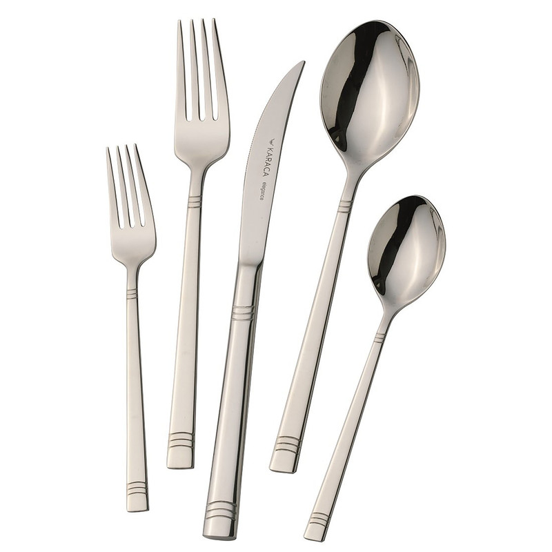 سرویس قاشق و چنگال 84 پارچه کاراجا مدل D-029