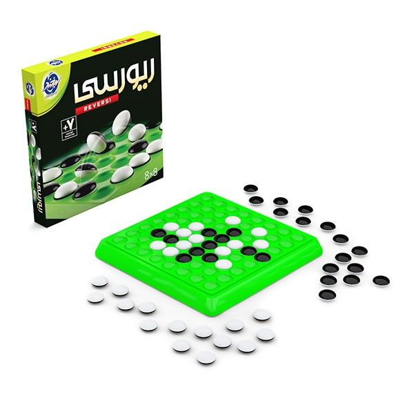 بازی فکری ریورسی مدل لبخند هشت در هشت  -  - 2