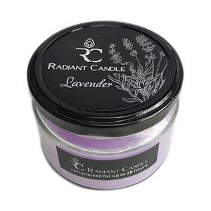 شمع رادیانت مدل Lavender دایره ای
