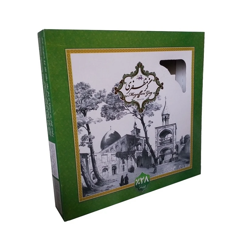 گز لقمه 28 درصد پسته گز مظفری - 450 گرم