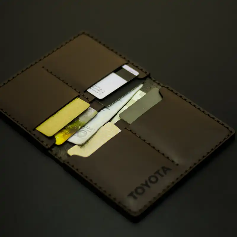 کیف مدارک خودرو چرمینه اسپرت طرح تویوتا کد 55024