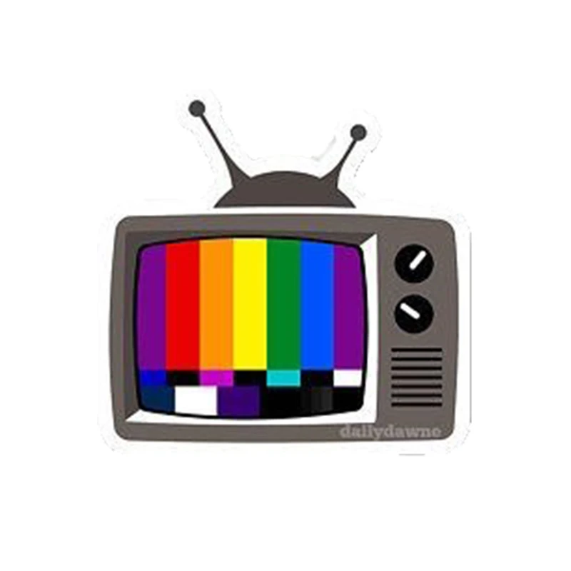 استیکر تزئینی موبایل طرح تلوزیون کد 1648