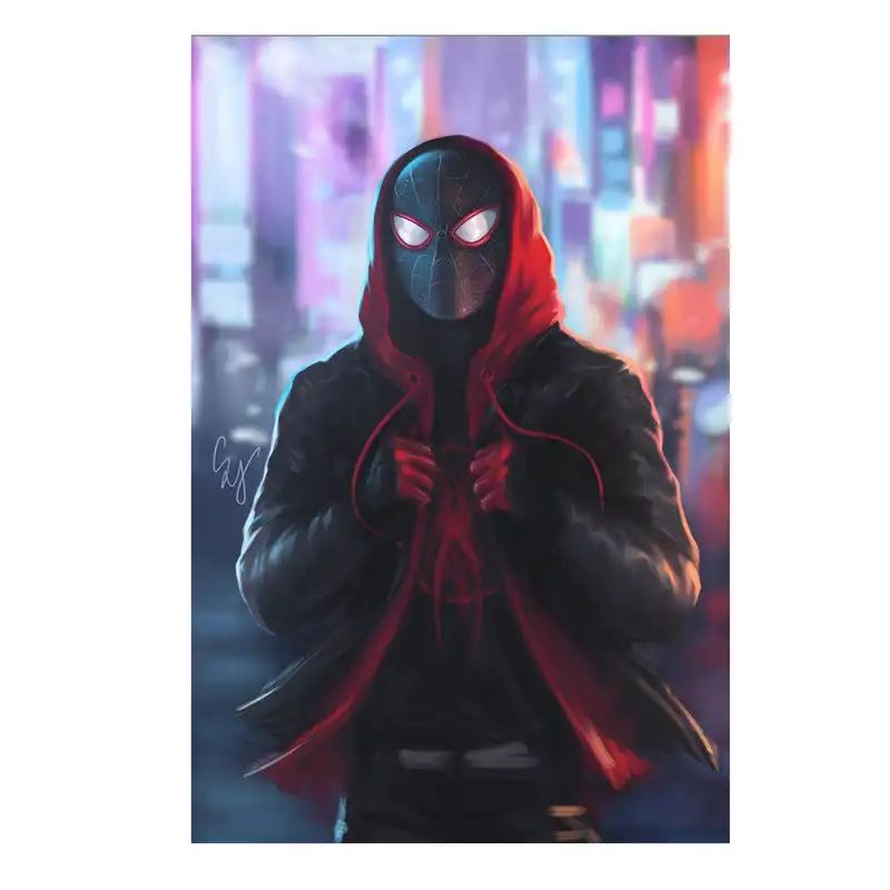 تابلو شاسی طرح مرد عنکبوتی مدل 31