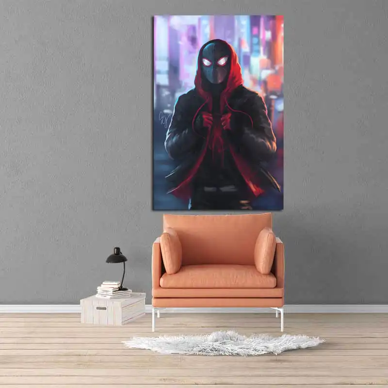 تابلو شاسی طرح مرد عنکبوتی مدل 31