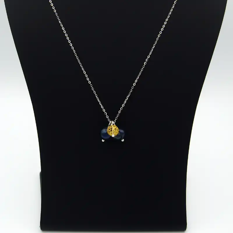 گردنبند طلا 18 عیار زنانه مانچو کد sfgs012