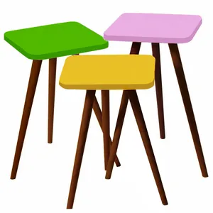 میز عسلی مدل 123 کد 22 مجموعه 3 عددی