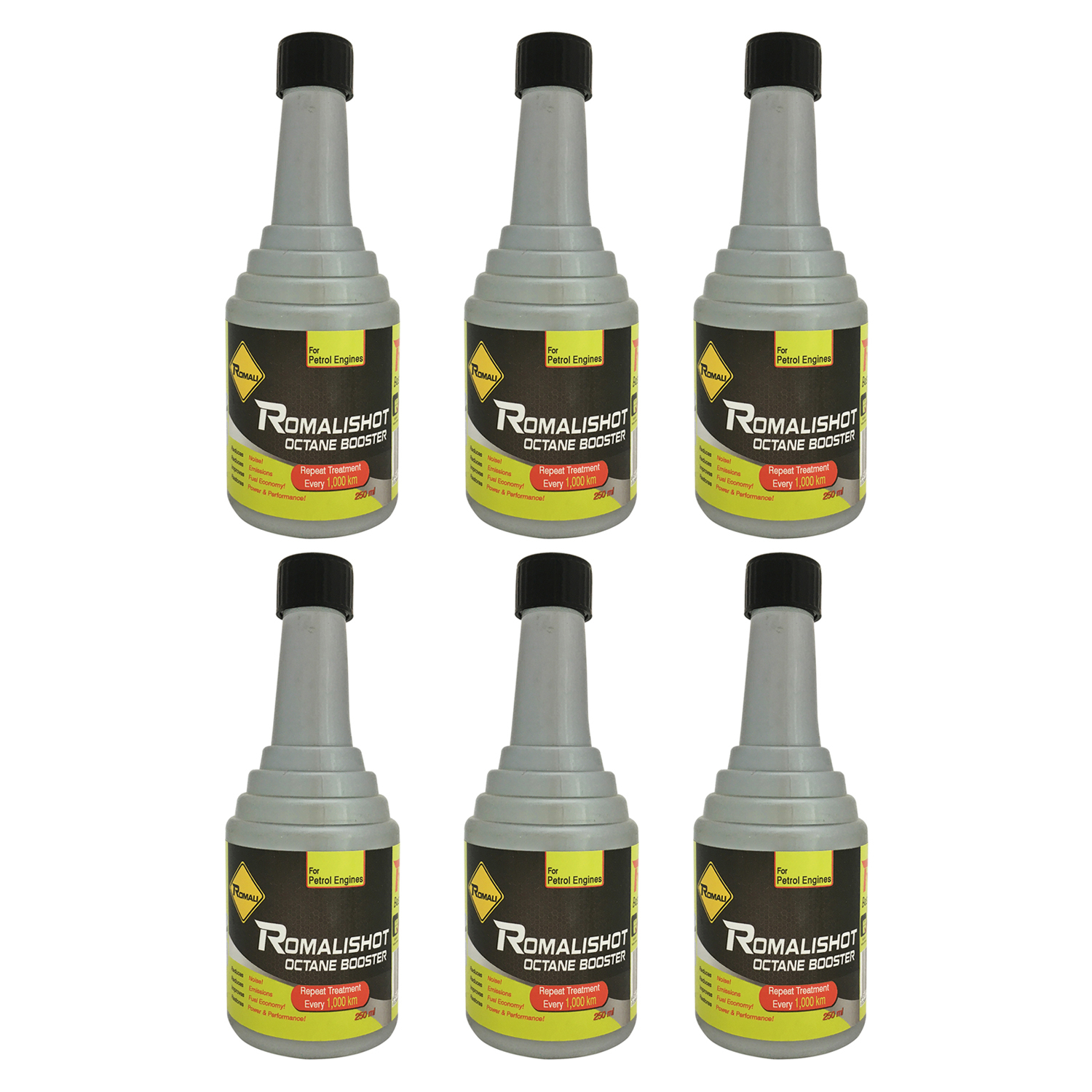 مکمل سوخت رومالی مدل  Romalishot حجم 250 میلی لیتر بسته 6 عددی