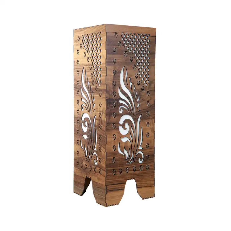 آباژور ایستاده طرح گل