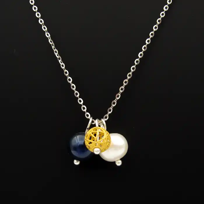 گردنبند طلا 18 عیار زنانه مانچو کد sfgs013