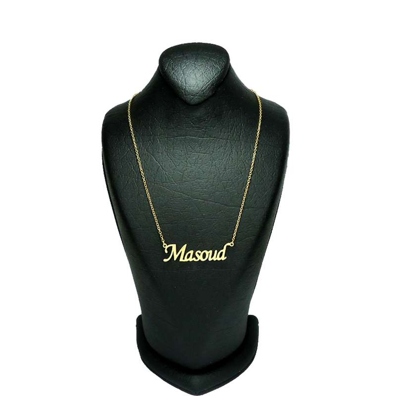 گردنبند نقره زنانه ژوپینگ طرح مسعود کد A55301 گردنبند نقره زنانه ژوپینگ طرح مسعود کد A55301
