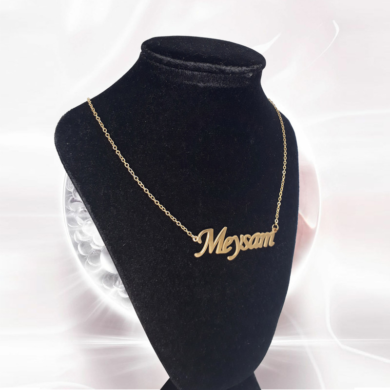 گردنبند نقره زنانه ژوپینگ طرح میثم کد A2288 گردنبند نقره زنانه ژوپینگ طرح میثم کد A2288