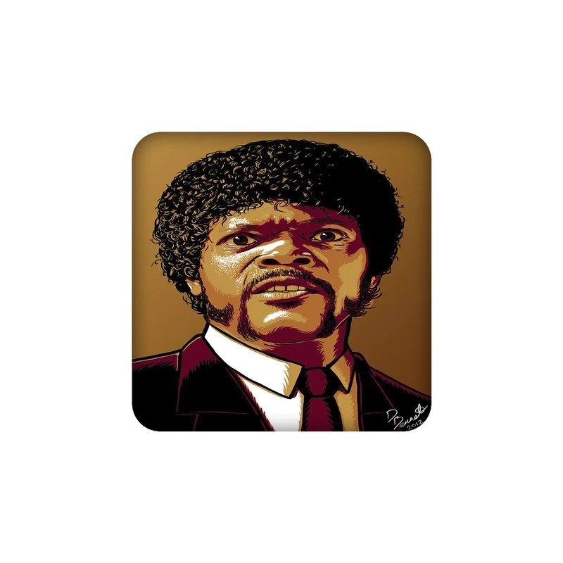 زیرلیوانی طرح پالپ فیکشن کد 523