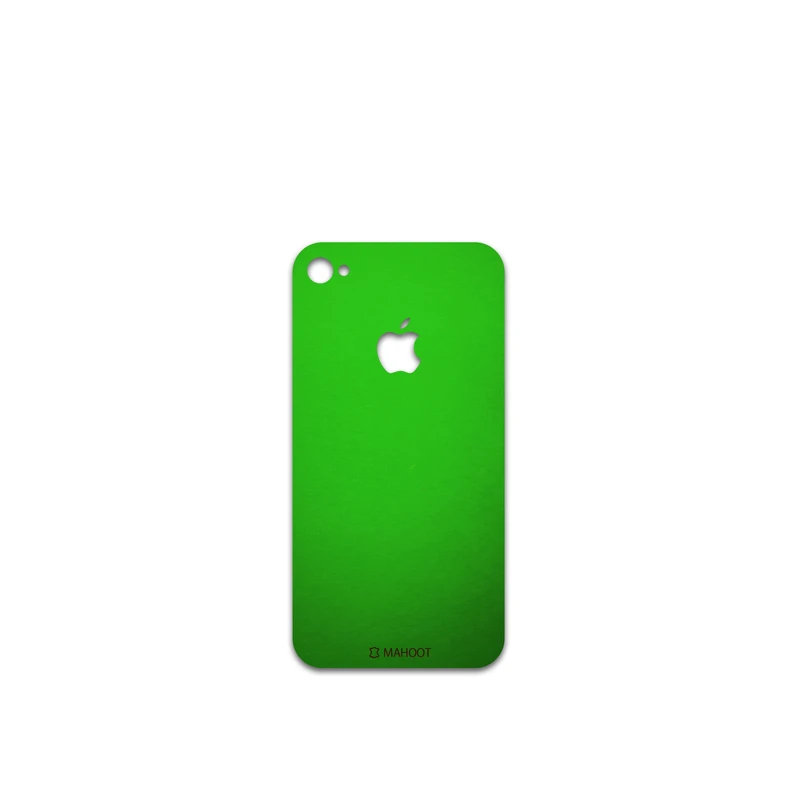 برچسب پوششی ماهوت مدل Metallic-Green مناسب برای گوشی موبایل اپل iPhone 4s