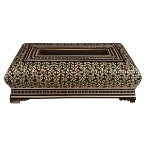 جعبه دستمال کاغذی خاتم کاری کد otg-1