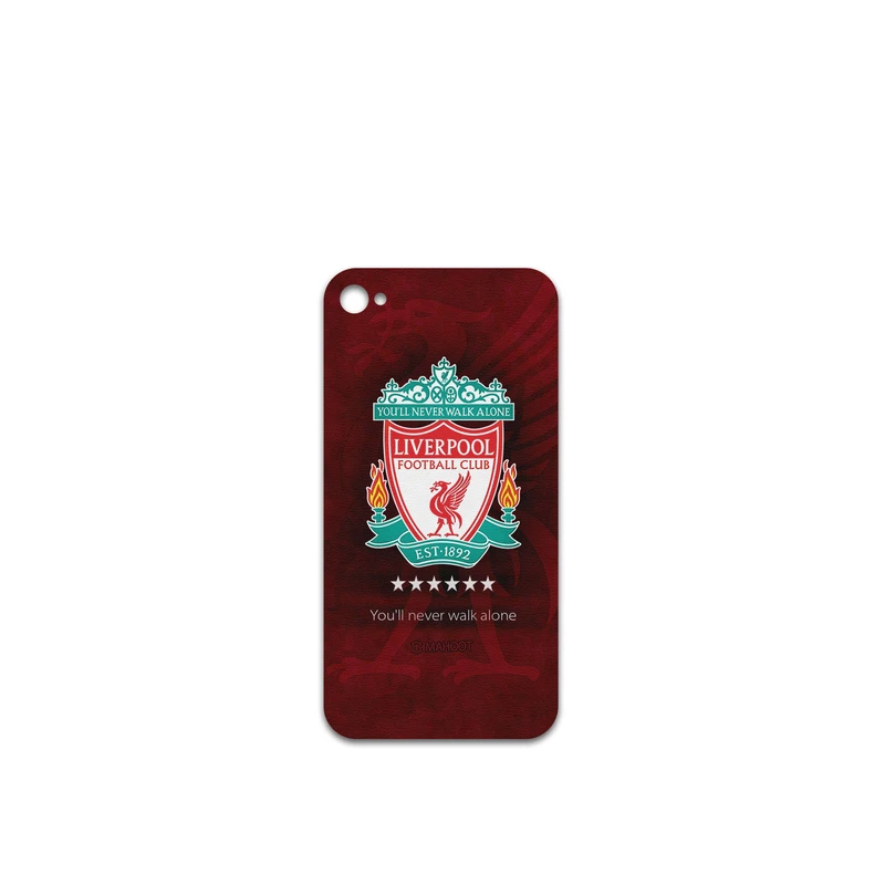 برچسب پوششی ماهوت مدل Liverpool-FC مناسب برای گوشی موبایل اپل iPhone 4s