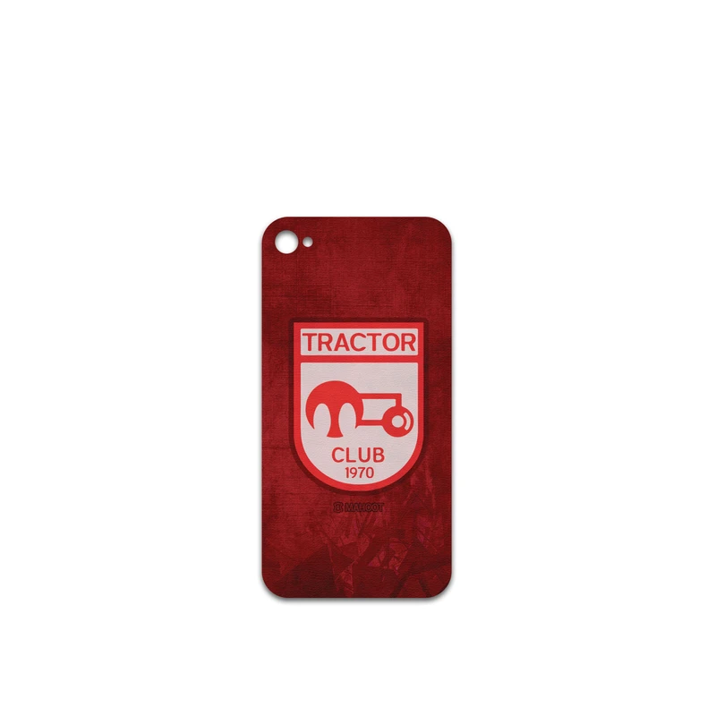 برچسب پوششی ماهوت مدل Tractor-FCمناسب برای گوشی موبایل اپل iPhone 4s