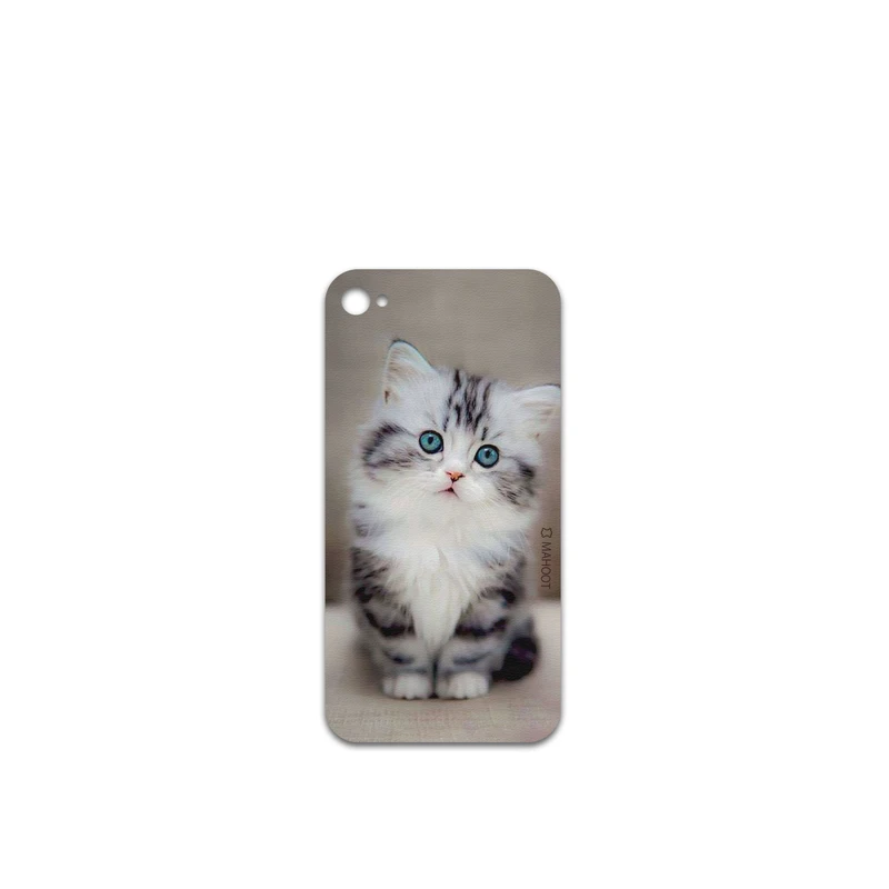 برچسب پوششی ماهوت مدل Cat-2 مناسب برای گوشی موبایل اپل iPhone 4s