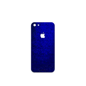 MAHOOT Blue-Holographic Cover Sticker for apple iPhone 5