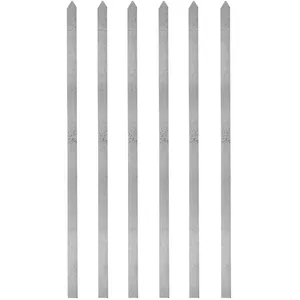 Galvanized Kebab Skewer Long Pack Of 6