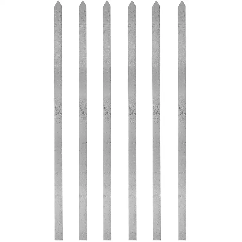 سیخ گالوانیزه کوبیده مدل بلند بسته 6 عددی