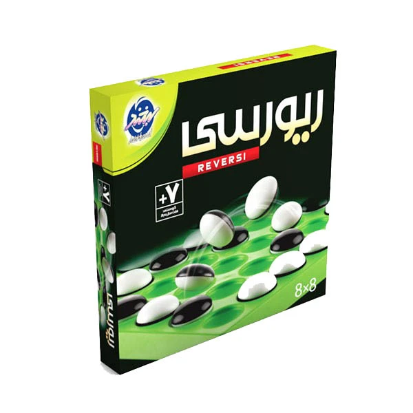 بازی فکری ریورسی مدل لبخند هشت در هشت 