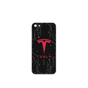 MAHOOT TESLA-Motors Cover Sticker for apple iPhone 5